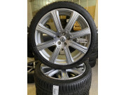 Snow wheels original Volvo S90 V90 II alloy rim 8-Spoke Silver Diamond Cut 20 inch 8,5x20 ET 47,5 31381534 